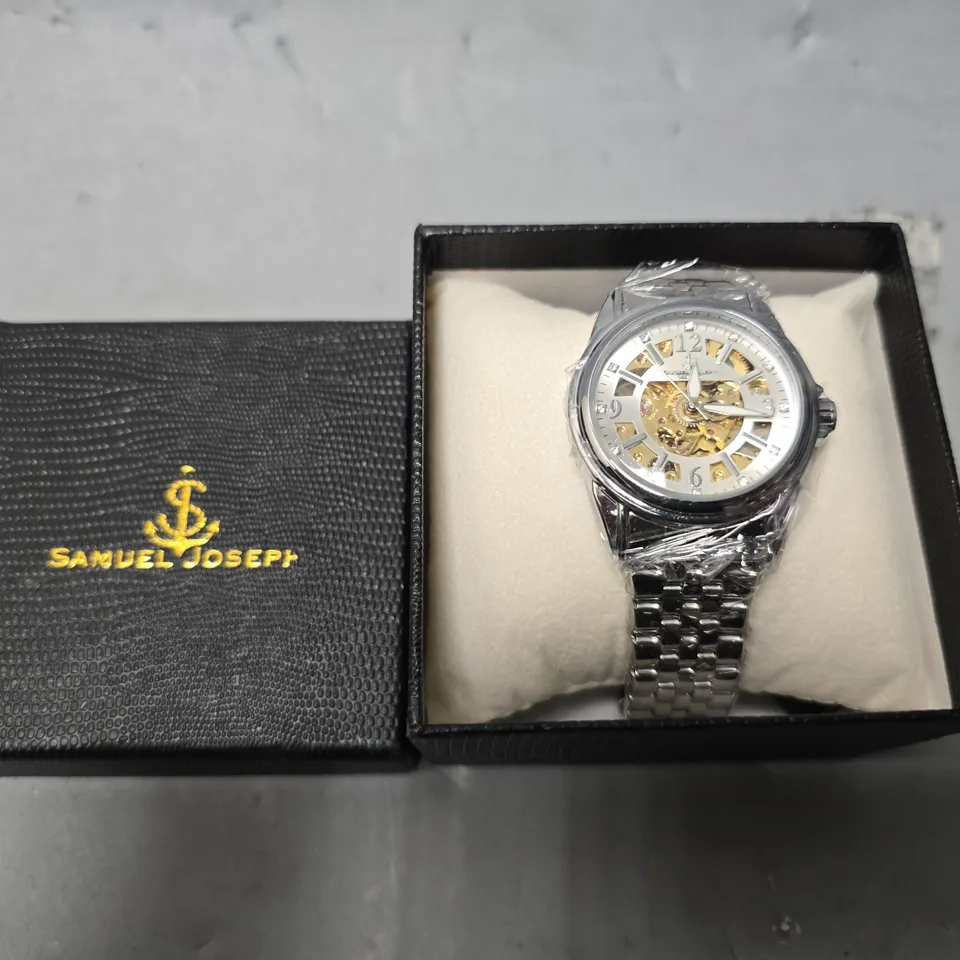 BOXED SAMUEL JOSEPH SKELETON JUBILEE STEEL 