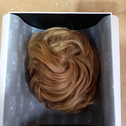 EASILOCKS ELASTICATED CURLY SCRUNCHIE - BROWN OMBRE