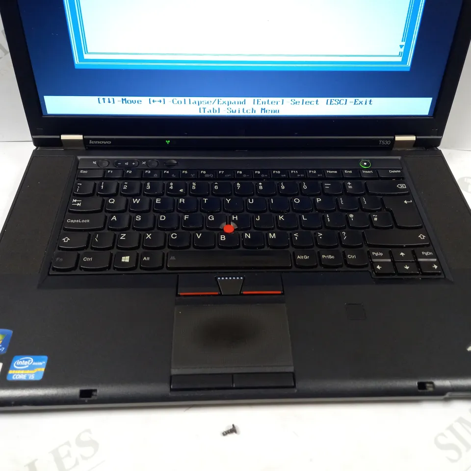 LENOVO THINKPAD T530 LAPTOP IN BLACK
