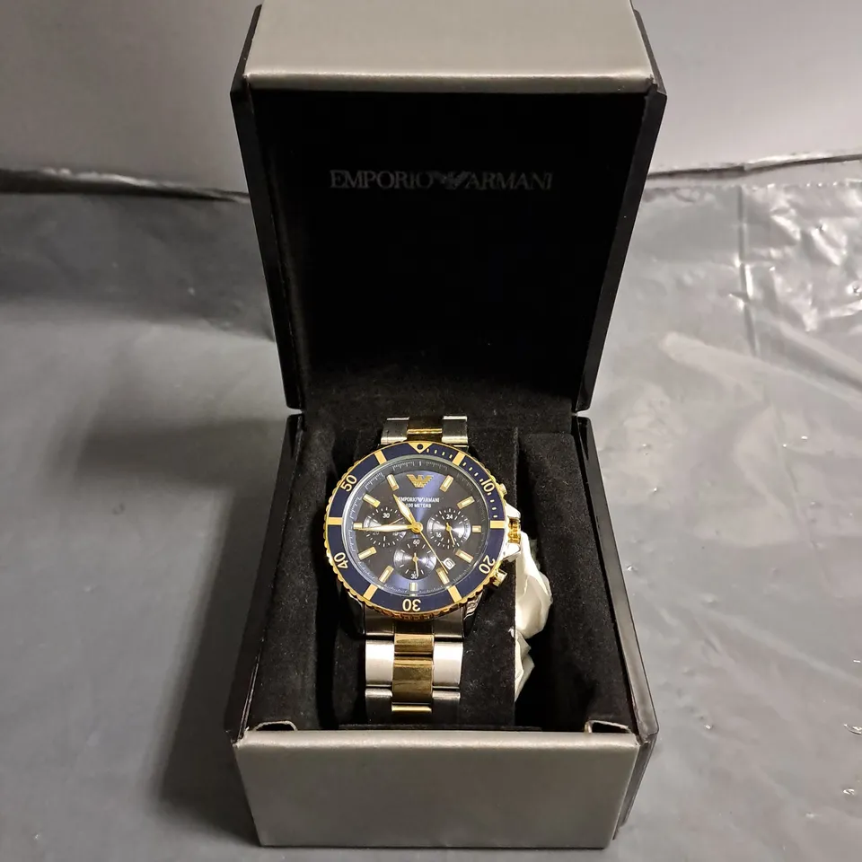 BOXED EMPORIO ARMANI AR11362 DIVER MENS WATCH 