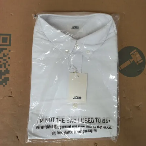 BAGGED JACAMO SHIRT IN WHITE SIZE XL (45/47)