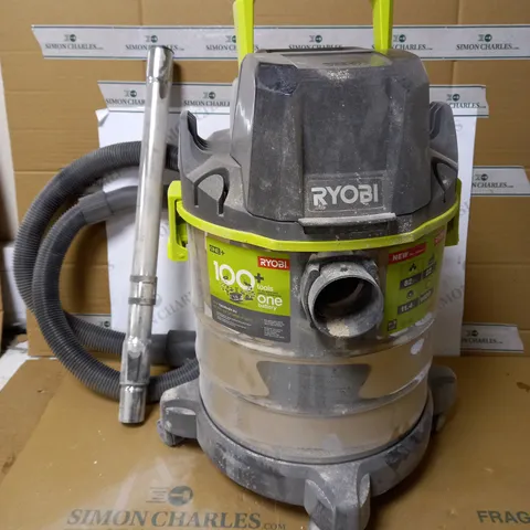 RYOBI R18WDV-0 ONE+ CORDLESS WET & DRY VAC