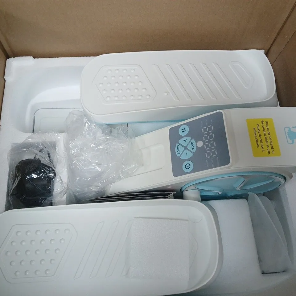 BOXED BLISS & BEYOND PEDAL EXERCISE BIKE IN WHITE