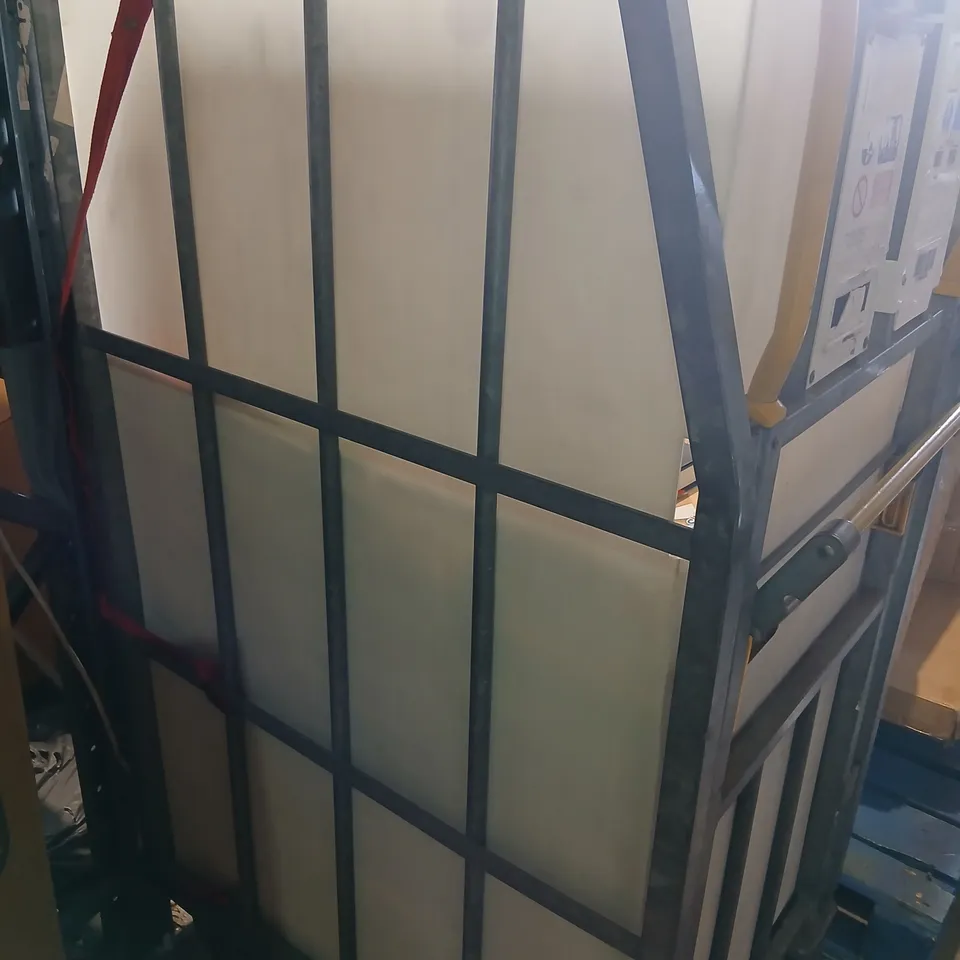 CAGE OF ASSORTED DESOGNER CLOTHING AND ACCESSORIES- UNPROCESSED