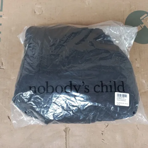 BAGGED NOBODY'S CHILD MELISSA MIDI DRESS IN BLACK SIZE UK 10