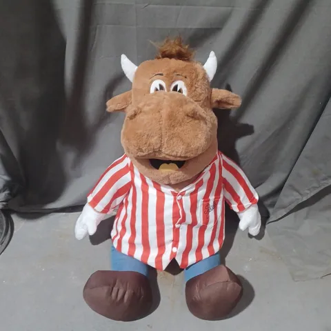 BULLSEYE BULLY LARGE CUDDLY TOY