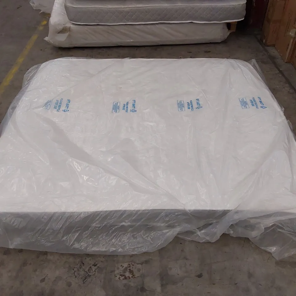 QUALITY BAGGED MEMORY FOAM SPRUNG OPEN COIL SUPER KING SIZE 6FT MATTRESS