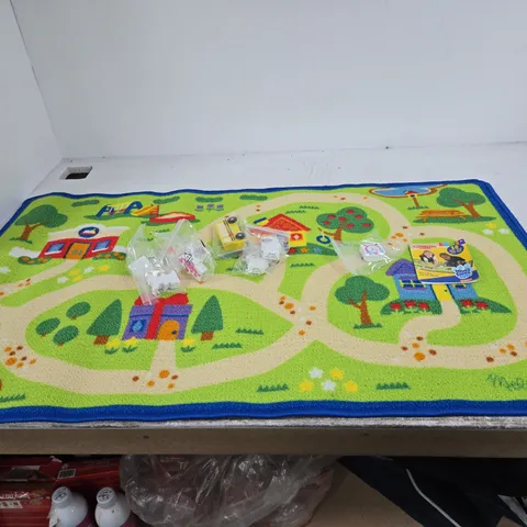 MELISSA & DOUG BLUE'S CLUES & YOU! 10-PIECE PUZZLE MAT – 44 X 26 IN (112 X 66 CM)