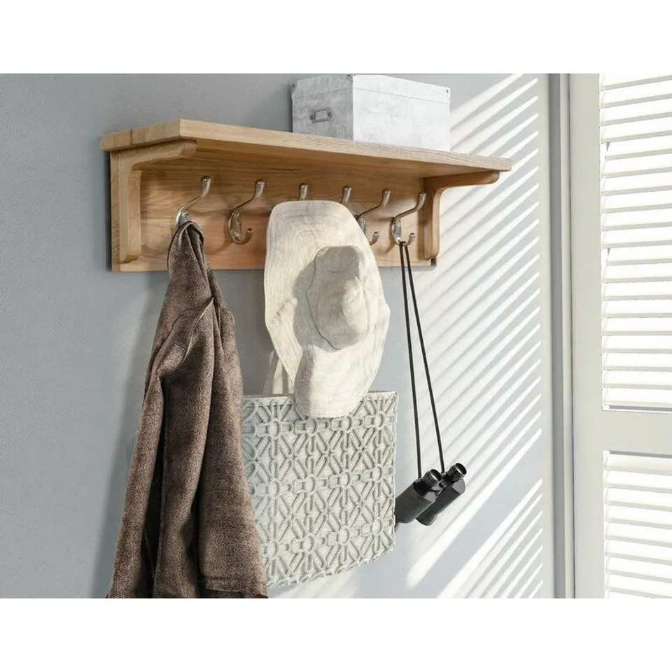 BOXED DUNLAP WALL MOUNTED COAT RACK