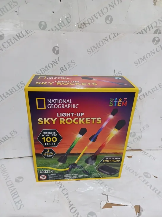light up sky rockets
