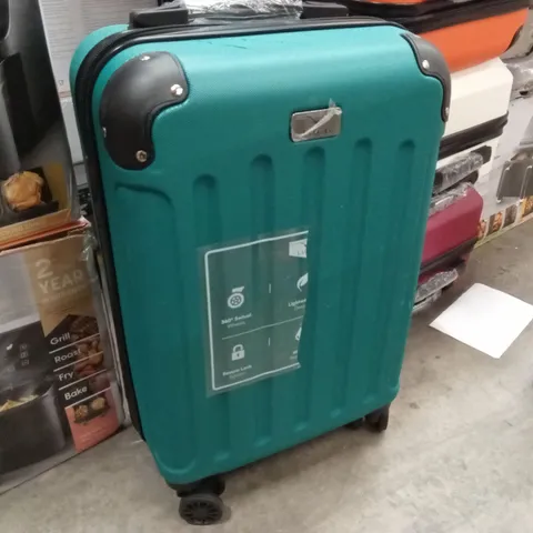 SMALL SUITCASE GREEN & BLACK