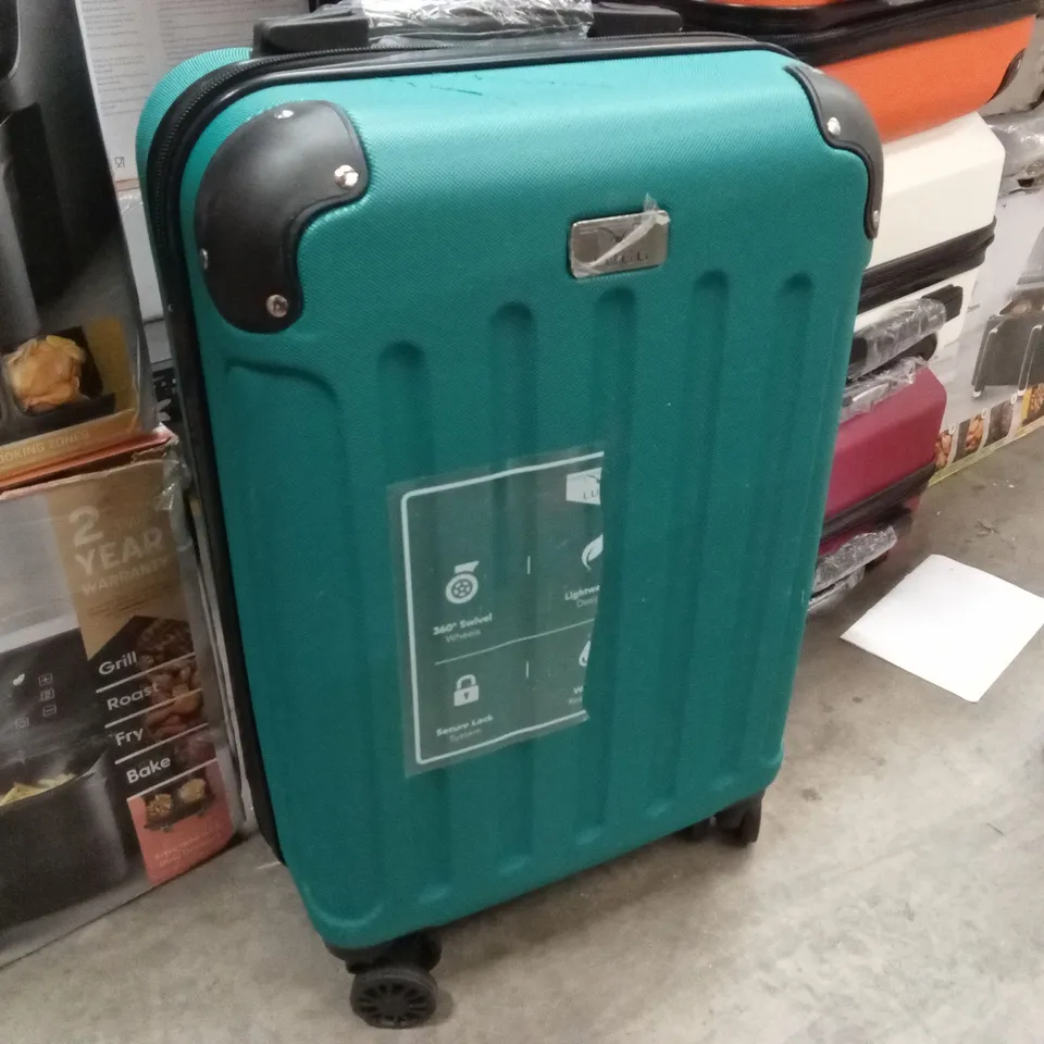 SMALL SUITCASE GREEN & BLACK