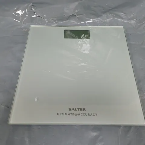 SALTER ULTIMATE ACCURACY DIGITAL BATHROOM SCALES IN PHANTOM GREY - COLLECTION ONLY