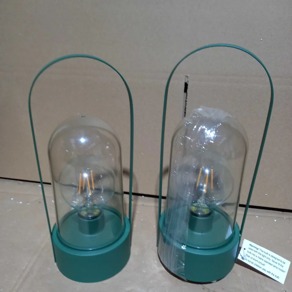 BUNDLEBERRY BY AMANDA HOLDEN SET OF 2 INDOOR OUTDOOR LANTERNS