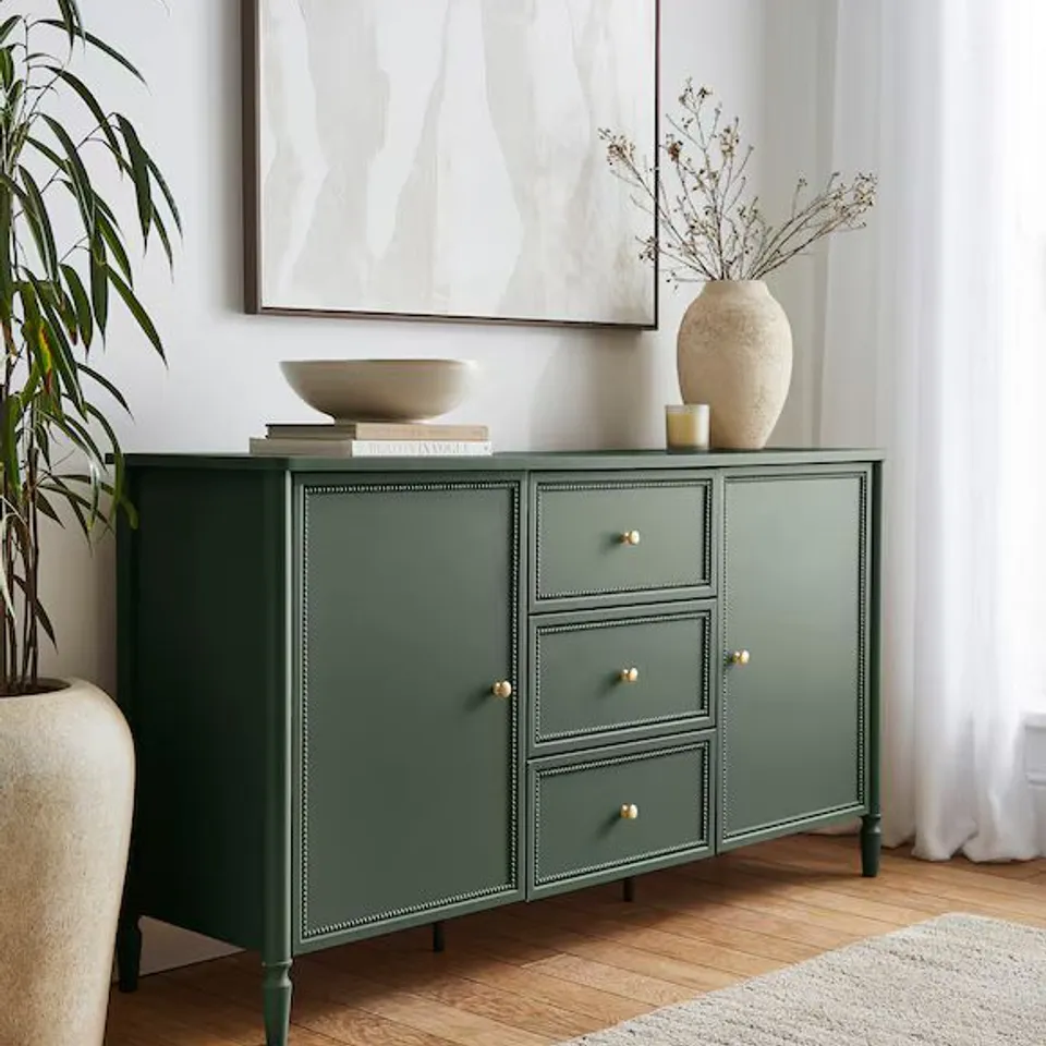 DARCY BOBBIN TRIM LARGE SIDEBOARD - 2 BOXES