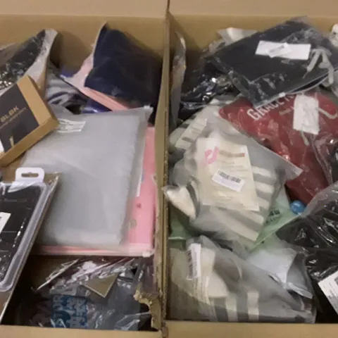 PALLET OF ASSORTED ITEMS TO INCLUDE 750ML FLASK, PHONE CASES, TABLECLOTHS AND QUILT BAGS