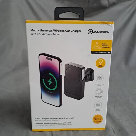 ALOGIC MATRIX UNIVERSAL WIRELESS CAR CHARGER 