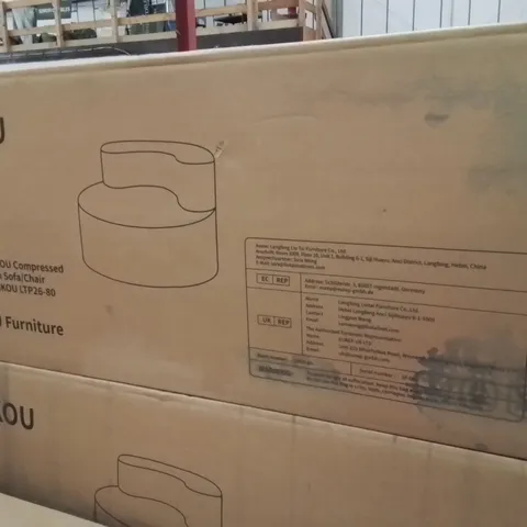 BOXED FOAM SOFA/ CHAIR