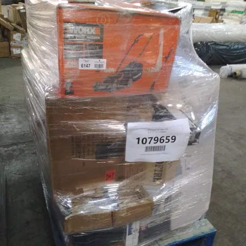 PALLET OF APPROXIMATELY 23 UNPROCESSED RAW RETURN HOUSEHOLD AND ELECTRICAL GOODS TO INCLUDE;