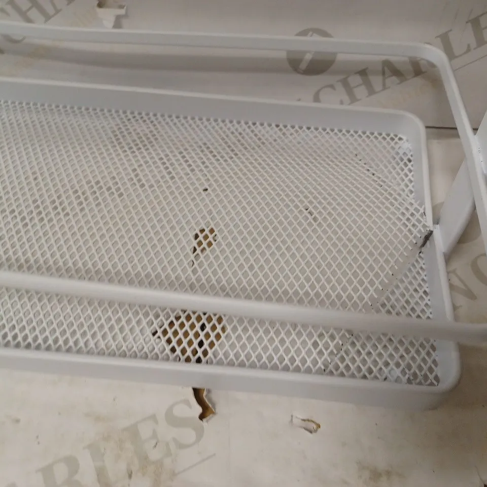 JOHN LEWIS STORAGE UNIT, WHITE IRON