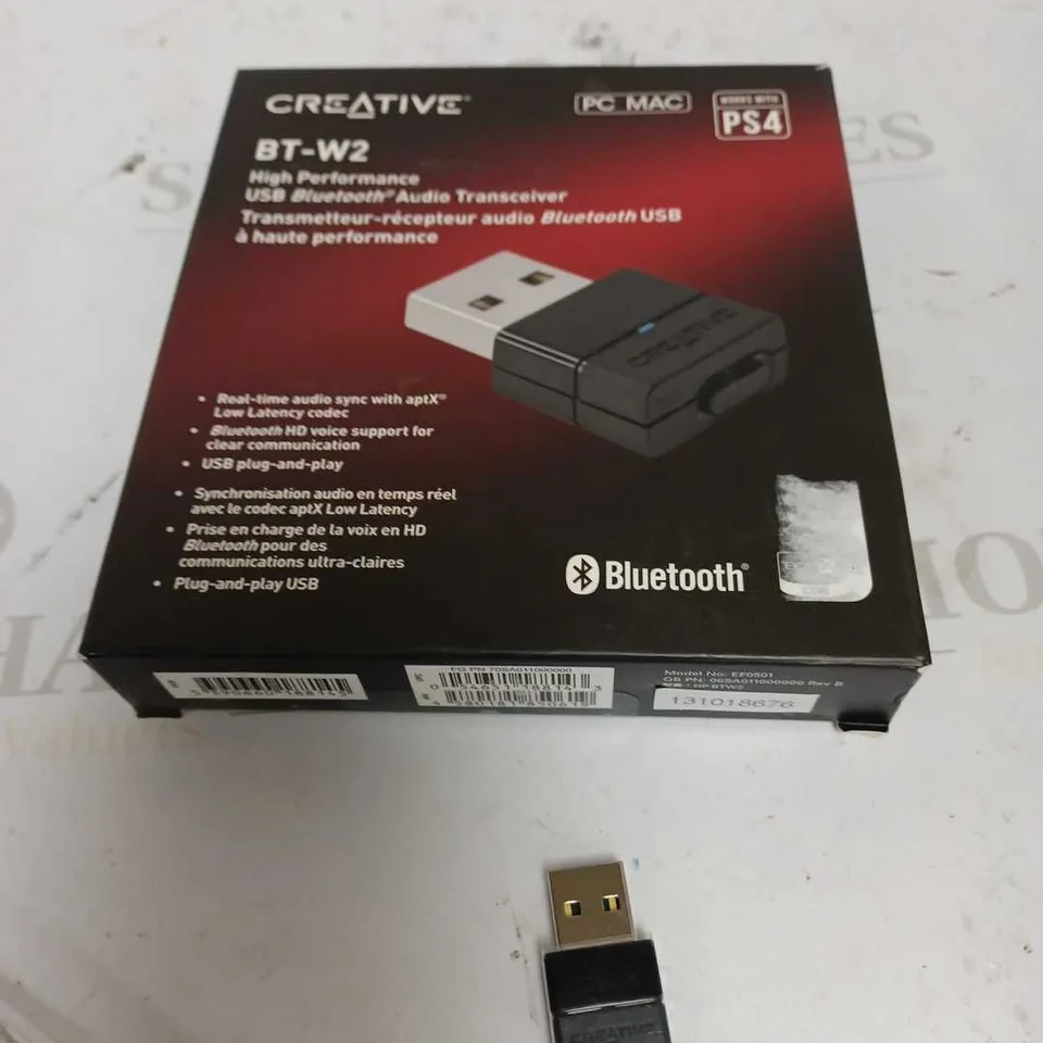 BT-W2 USB BLUETOOTH AUDIO TRANSCEIVER