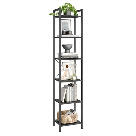 BOXED LAKESHA ETAGERE BOOKCASE