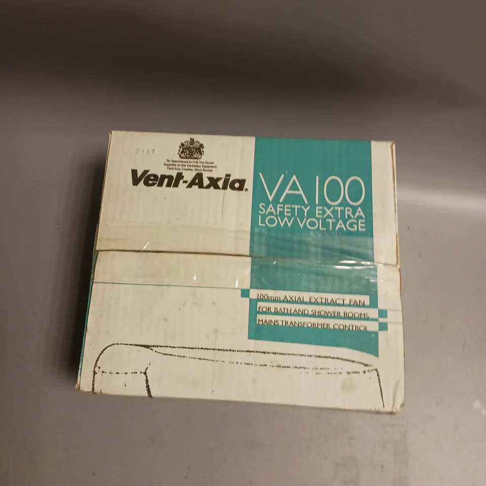 VENT-AXIA VA 100 SELV FAN FOR BATH AND SHOWER ROOMS IN WHITE