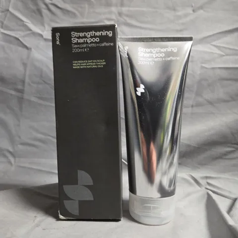 STRENGTHENING SHAMPOO – SAW PALMETTO + CAFFEINE (200ML)