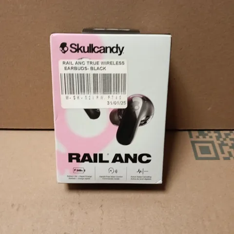 SKULLCANDY RAIL ANC TRUE WIRELESS EARBUDS – BLACK