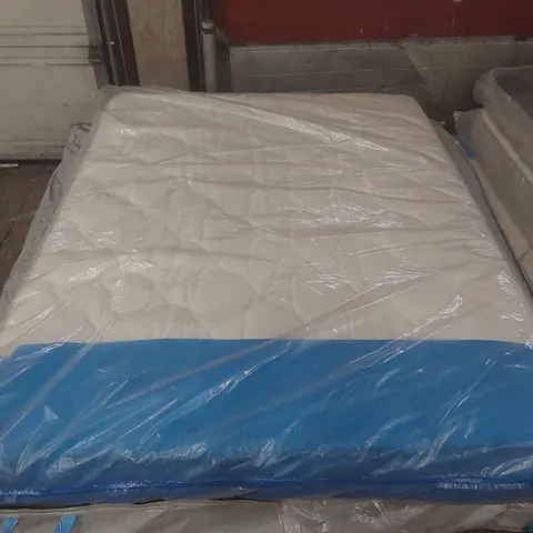 QUALITY BAGGED DESIGNER KING SIZE 150cm AIRSPRUNG LUXURY QUILTED MEDIUM MATTRESS
