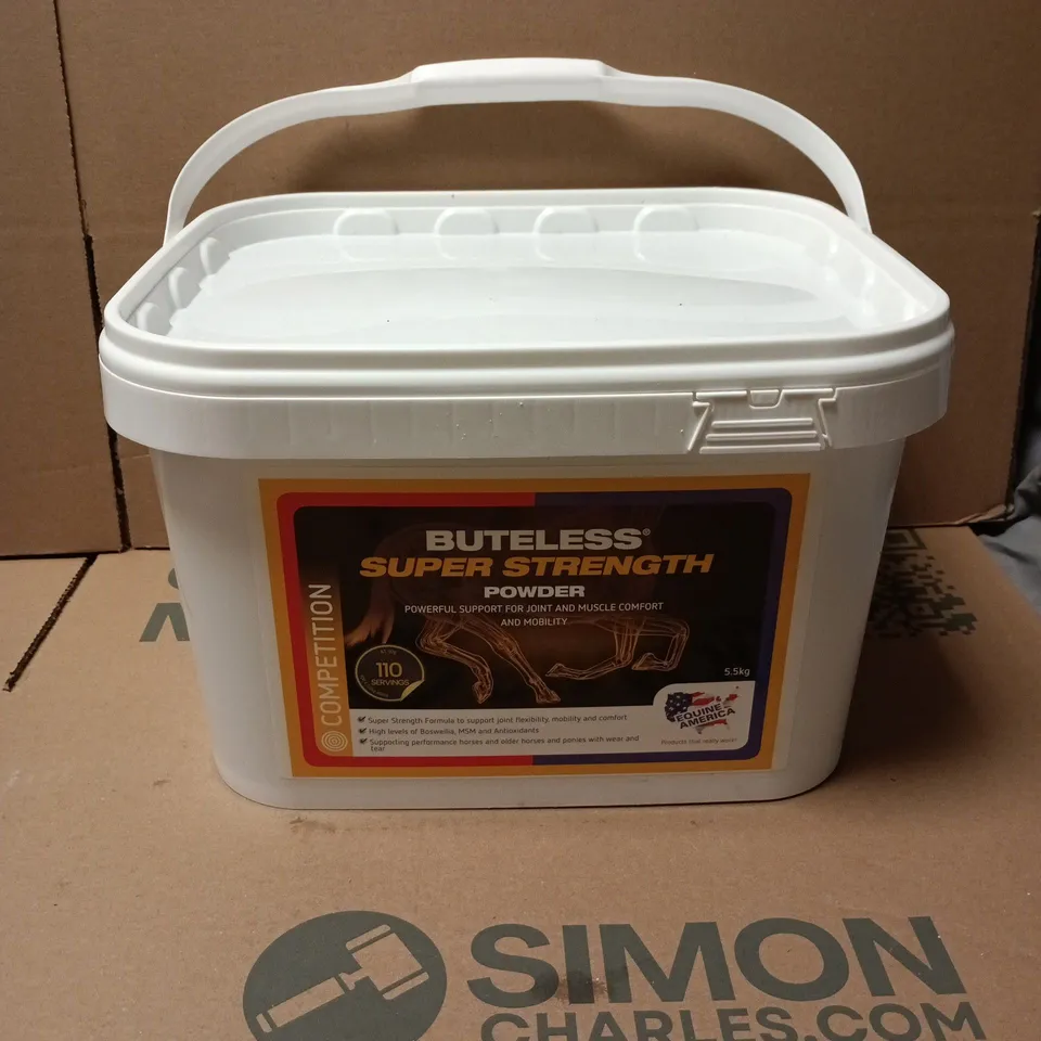 BUTELESS SUPER STRENGTH POWDER 5.5KG FEED FOR HORSES