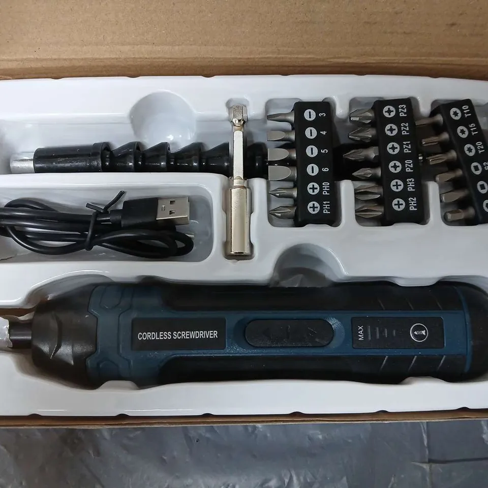 BOXED LI-ION CORDLESS SCREWDRIVER