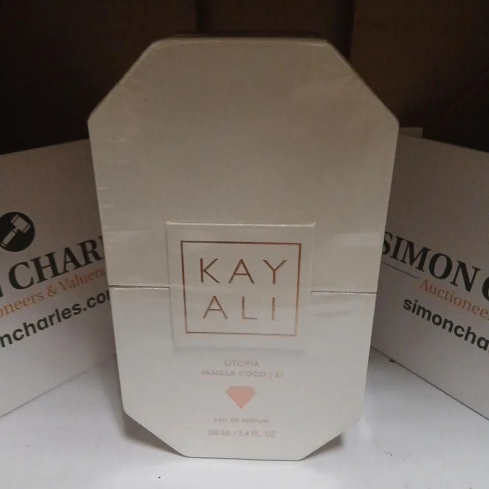BOXED AND SEALED KAY ALI UTOPIA VANILLA COCO 21 EAU DE PARFUM 100ML