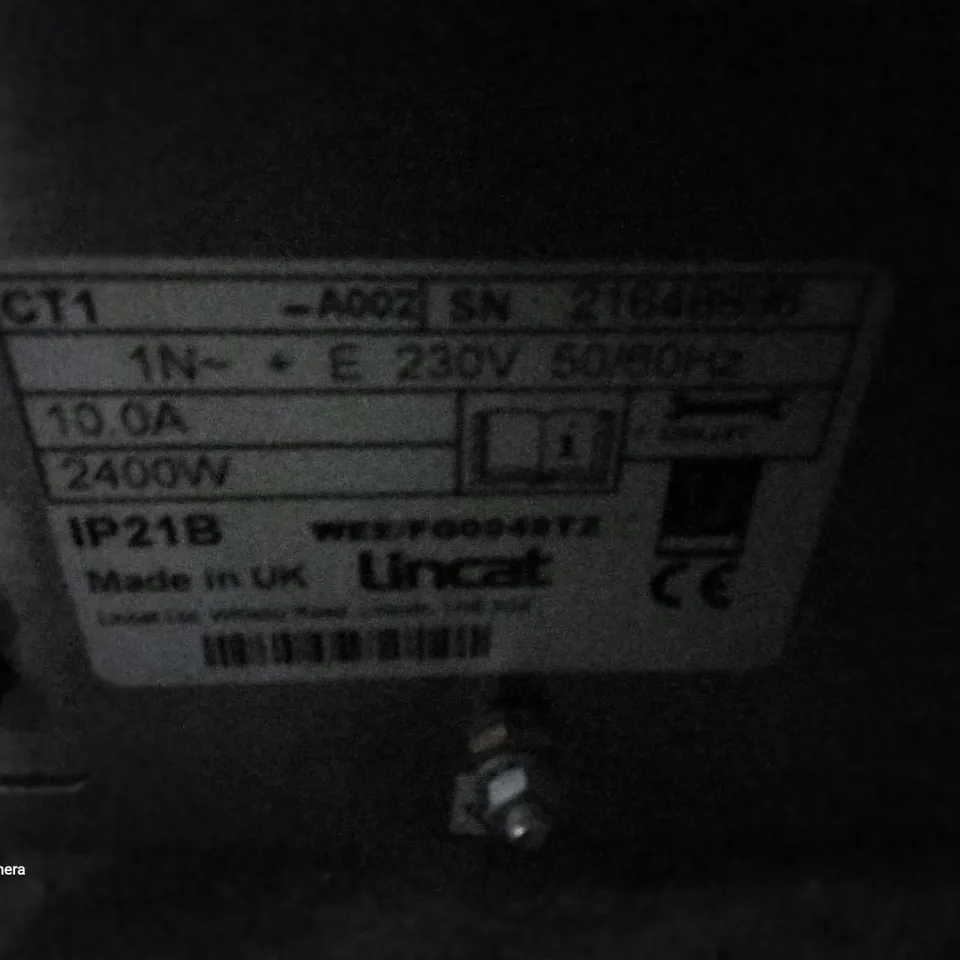 LINCAT DOUBLE SMOOTH PANINI CONTACT GRILL