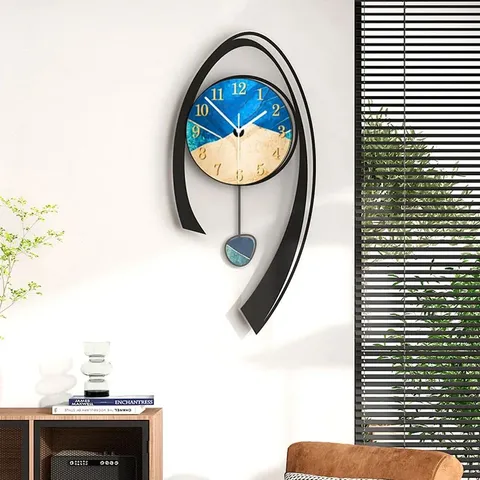 BOXED CAIMIN ACRYLIC WALL CLOCK