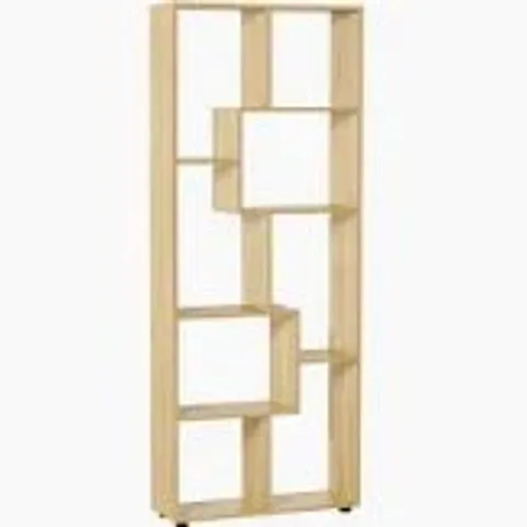 BOXED VENETTA BOOKCASE - BEIGE (1 BOX)