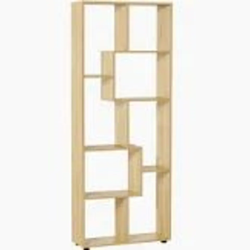 BOXED VENETTA BOOKCASE - BEIGE (1 BOX)