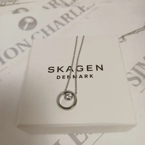 SKAGEN ELIN RING PENDANT NECKLACE