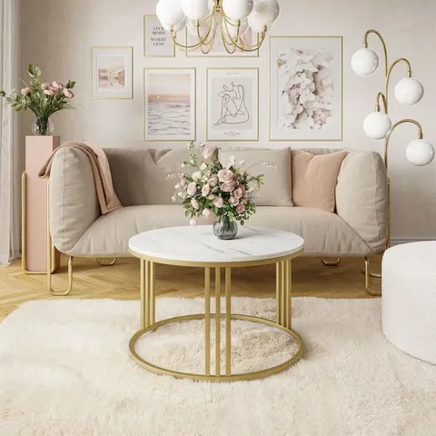 BOXED COFFEE TABLE BERNESHA (1 BOX)