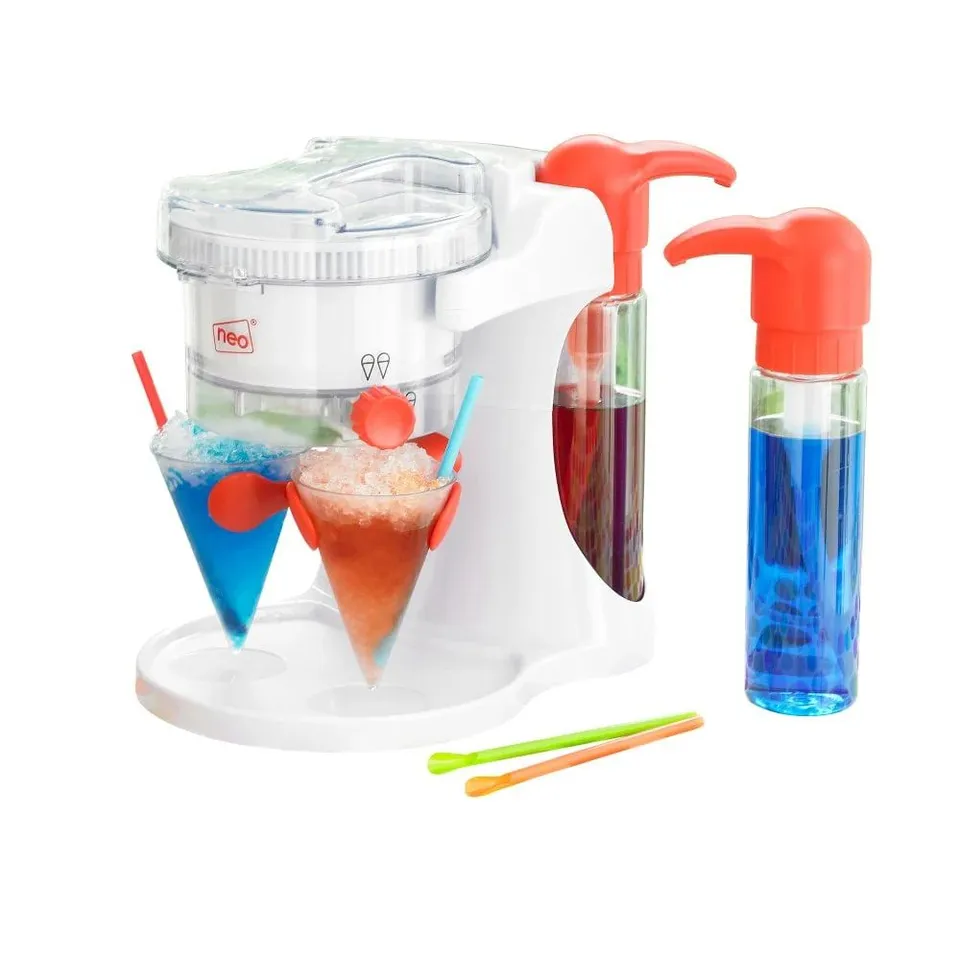 BOXED NEO ICE SNOW CONE SLUSHY MAKER MACHINE - WHITE (1 BOX)