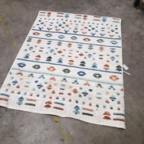 QUALITY DESIGNER AREA RUG - APPROXIMATELY 154X121CM