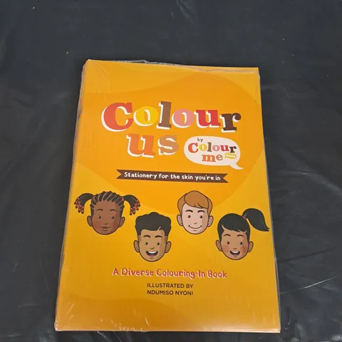 BOX OF APPROXIMATELY 125 COLOUR US BY COLOUR ME KIDS DIVERSE COLOURING BOOKS