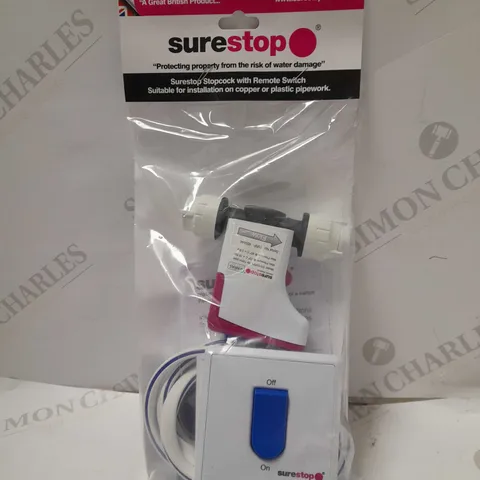 SURESTOP STOPCOCK WITH REMOTE SWITCH