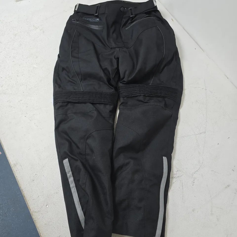 BUFFALO MOTORCYCLE TROUSERS – BLACK - 12/34