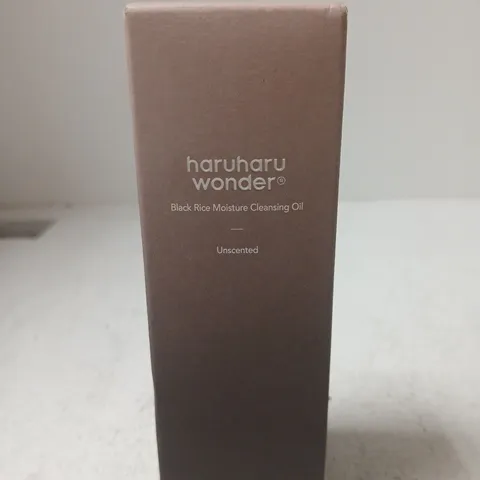 HARUHARU WONDER BLACK RICE MOISTURE CLEANSING OIL – UNSCENTED, 150ML