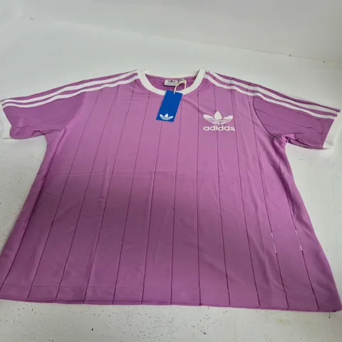 ADIDAS ORIGINAL PURPLE T-SHIRT - SIZE 12/14