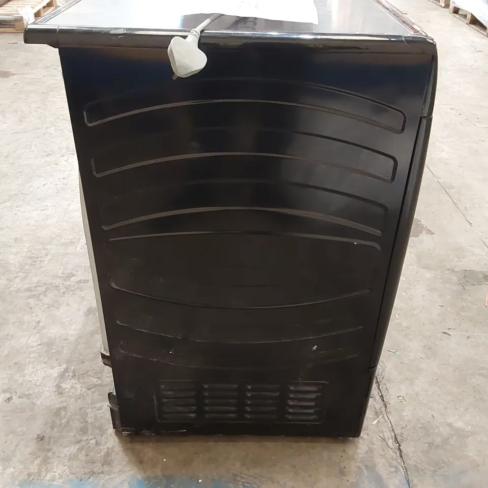 HOOVER HLEC8LGB-80 FREESTANDING CONDENSER TUMBLE DRYER, SENSOR DRY, 8 KG LOAD, BLACK [ENERGY CLASS B]