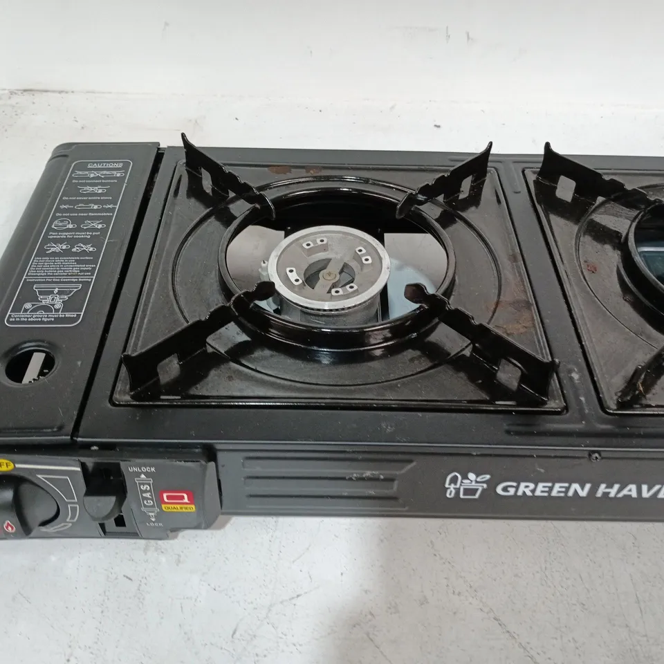 GREEN HAVEN PORTABLE BBQ IN CARRY CASE