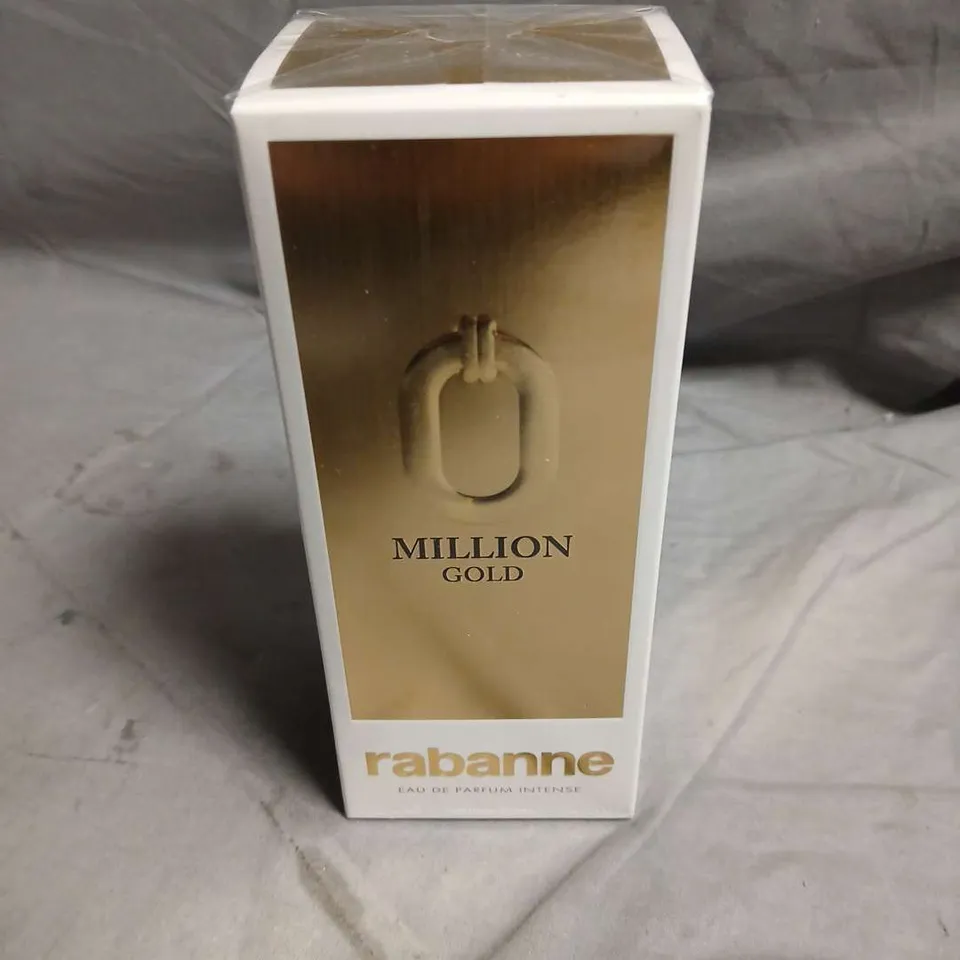 BOXED PACO RABANNE MILLION GOLD EAU DE PARFUM INTENSE 100ML
