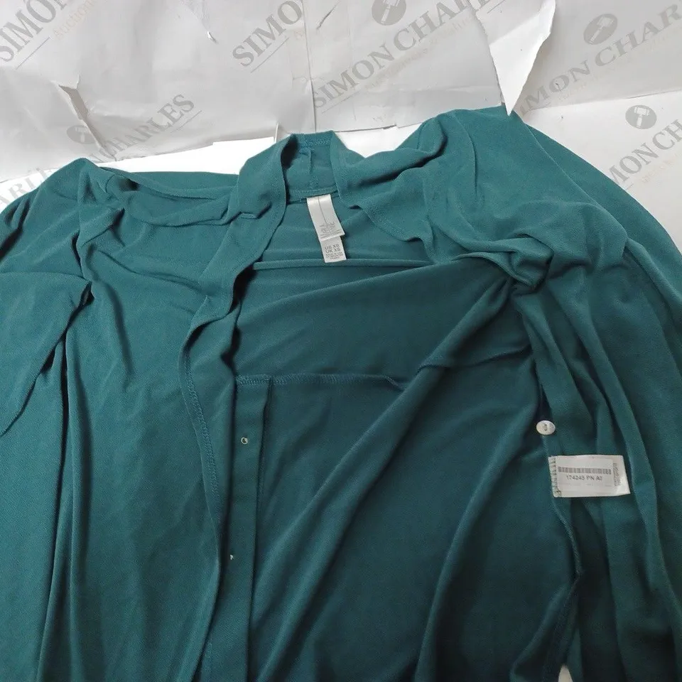 APPROXIMATELY 10 CLOTHING INCLUDING: SHIRTS AND BLOUSES BY WAYNNE LAYERS (ALL OF DIFFERENT SIZES)